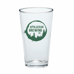 Appalachian 16 oz. Stain Logo Pint Glass - Green